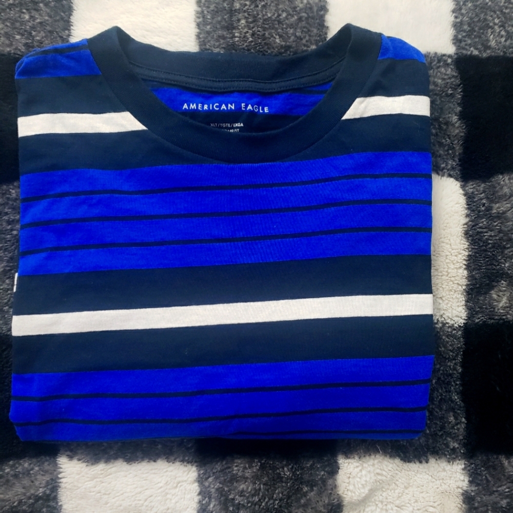 ae striped shirt.xlt.